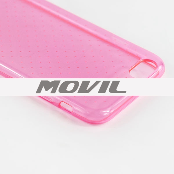 NP-1860 Transparente tpu funda para iPhone  6-4